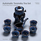 Aurora Sands Automatic Gongfu Tea Set - Tenmoku glazed tea set