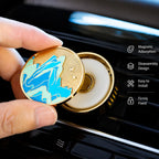 Magnetic Car Air Freshener – Elegant Vent Clip Diffuser